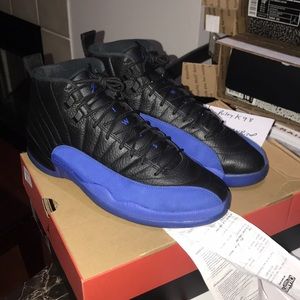 Jordan 12 blue game with receipt rare steal cheap
